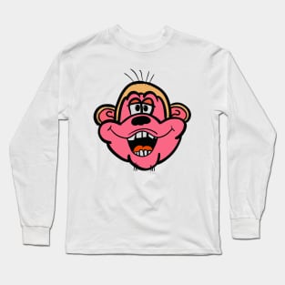 Monkey Head Citrus Long Sleeve T-Shirt